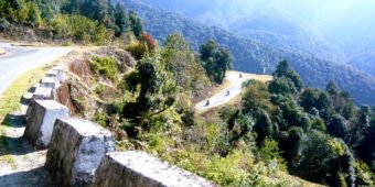 route bhoutan moto