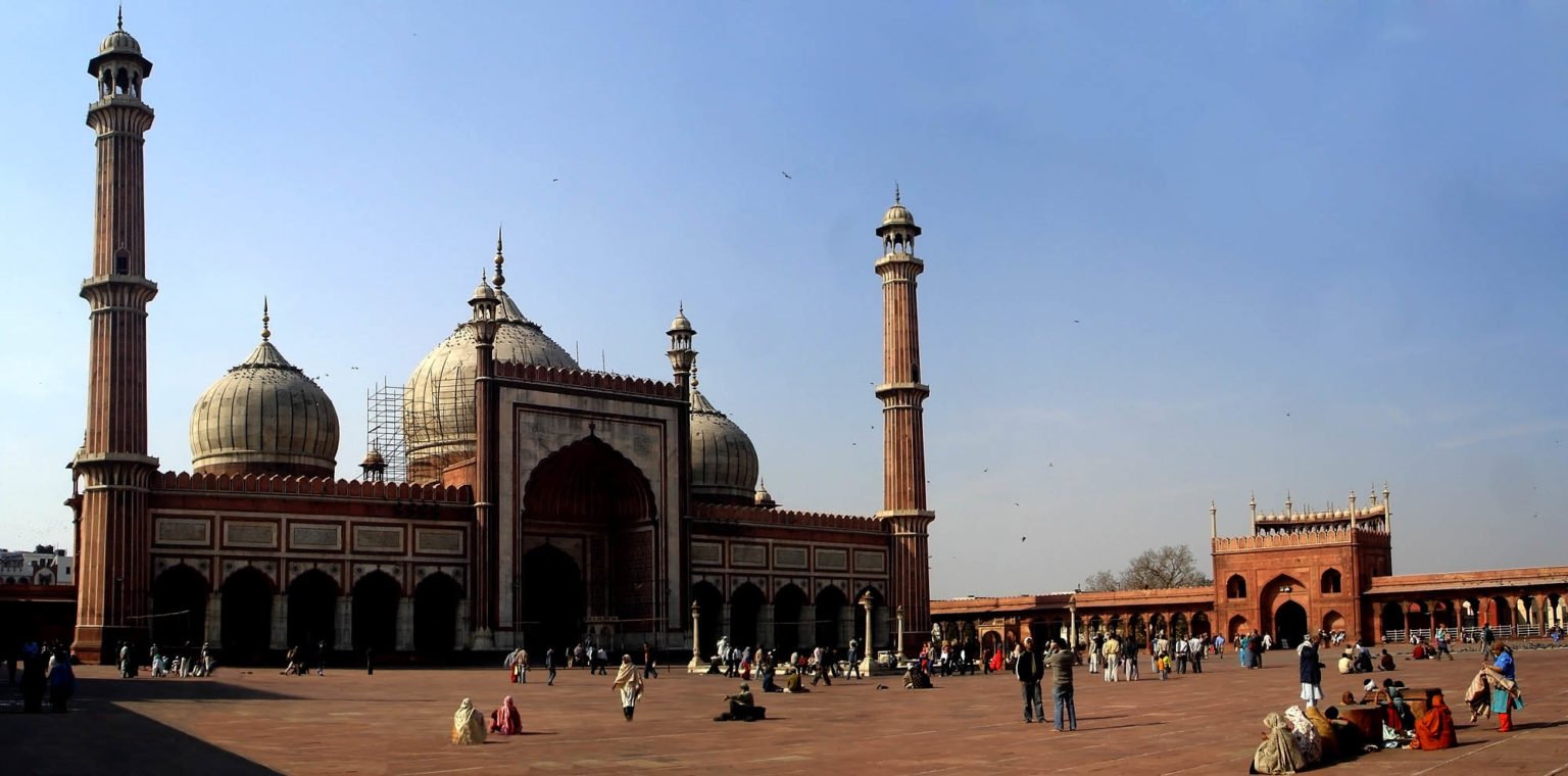 new delhi capitale inde mosquee jama masjid