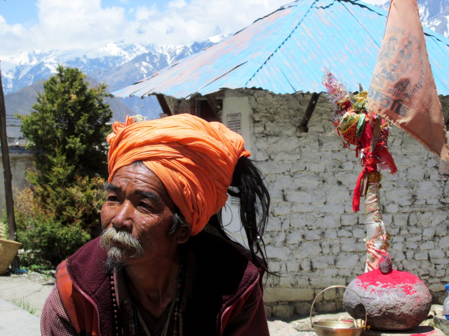 départ voyage moto nepal